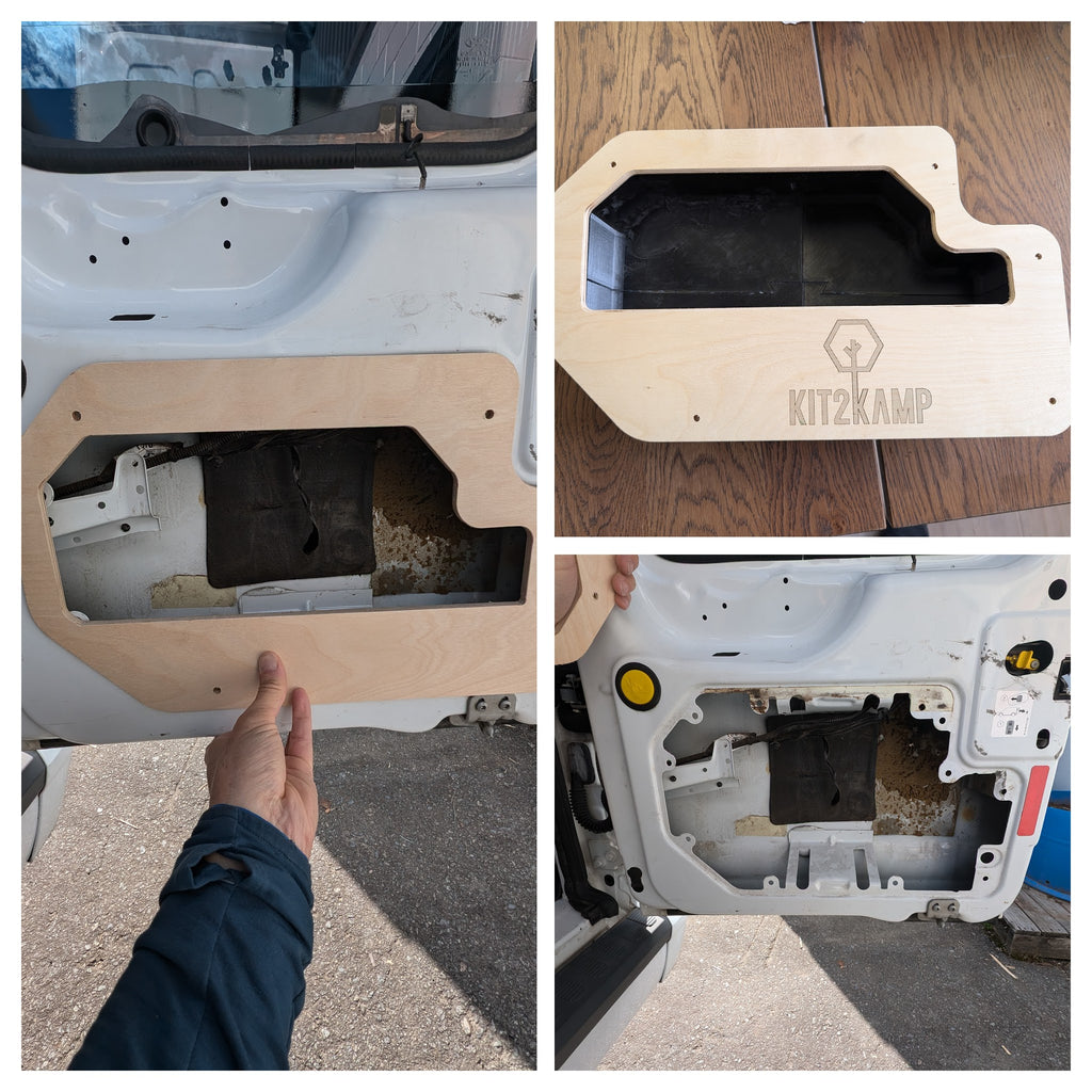 Ford Transit Connect - Back door - Storage cubbies