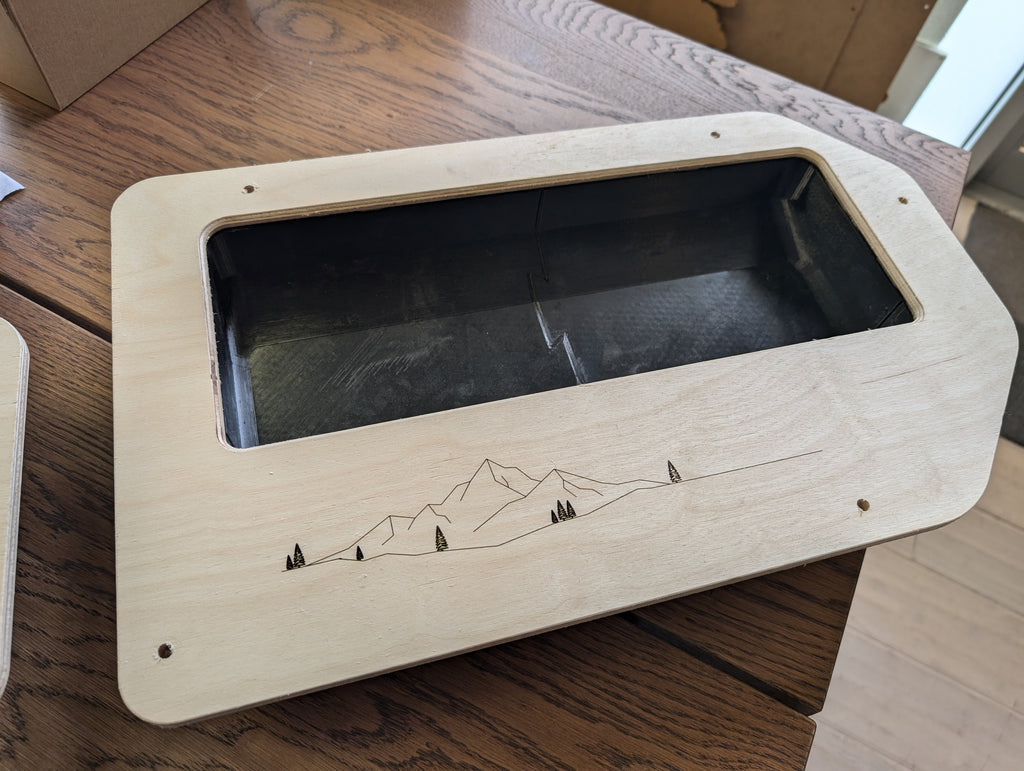 Ford Transit Connect - Back door - Storage cubbies