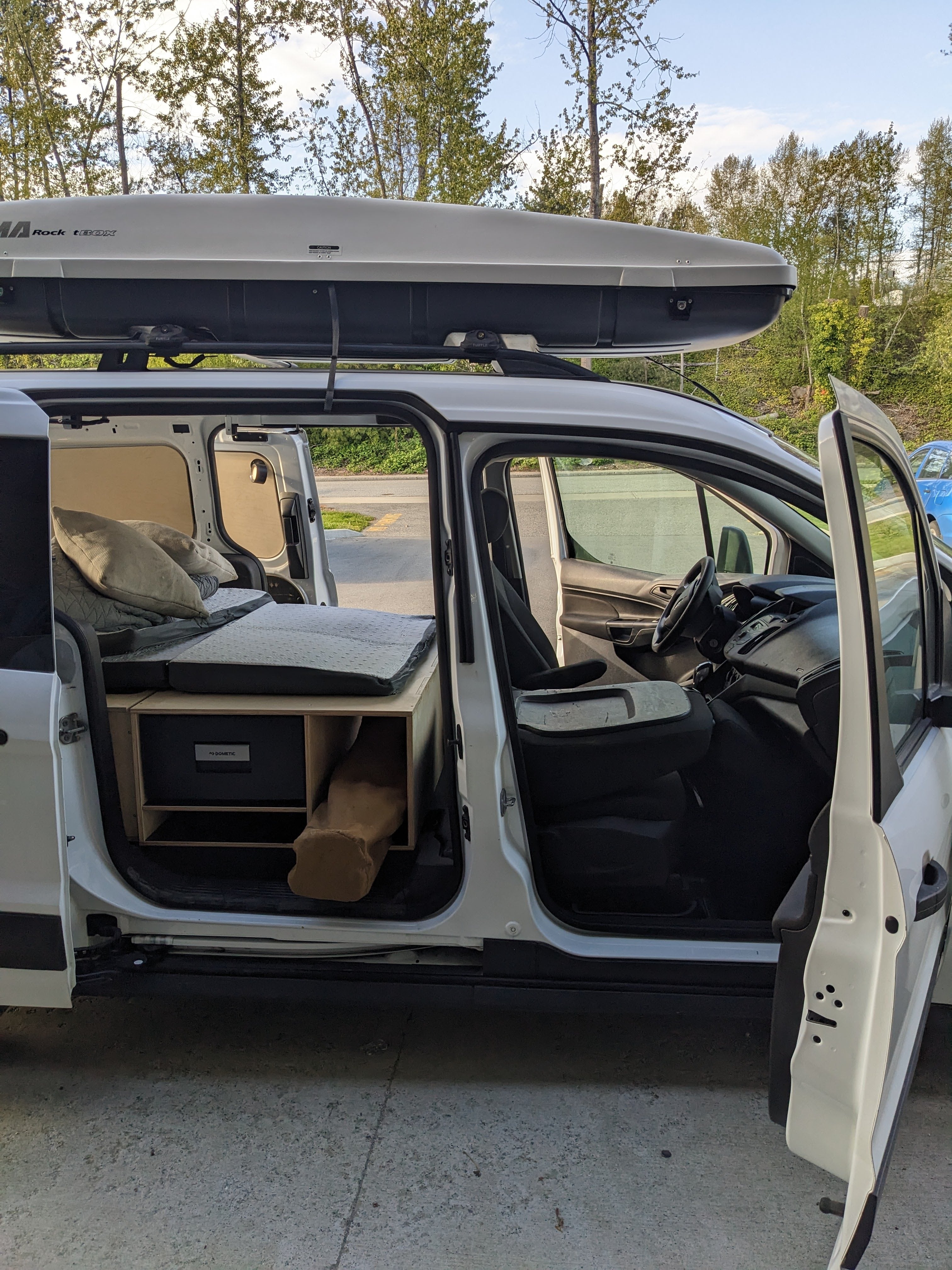 Ford transit connect Conversion Kit - Flat Pack Sleep & Storage System