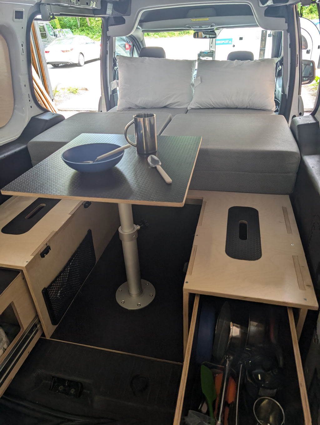 Ford transit connect Conversion Kit - Flat Pack Sleep & Storage System