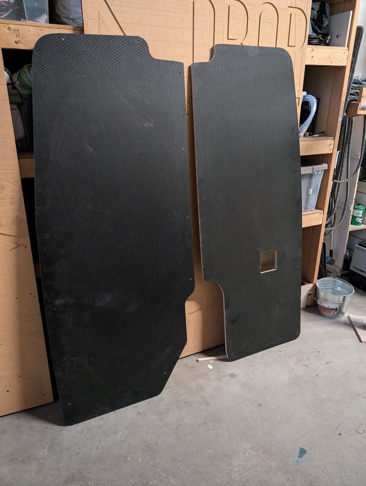 SPRINTER back door - FULL panel - DRIVER