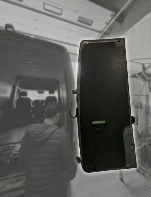 SPRINTER back door - FULL panel - DRIVER