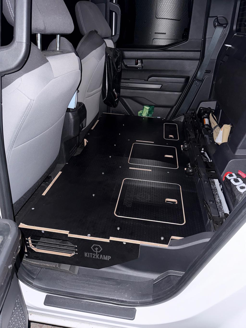 Toyota Tacoma 4 GEN - Rear Seat Delete Storage Platform