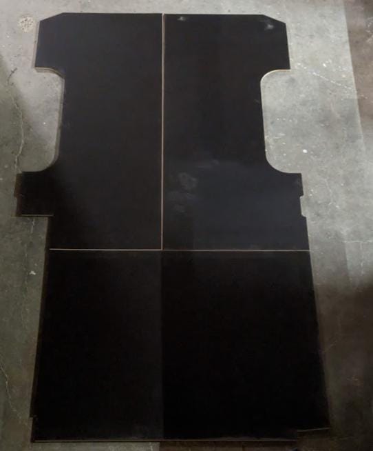 Sprinter 144 floor dxf - CAD / 2018-2025 /