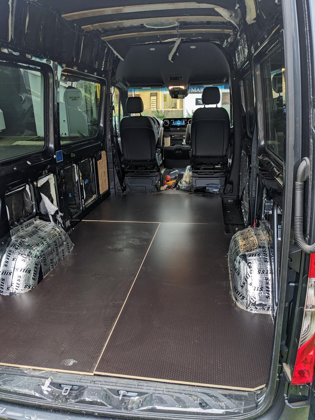 Sprinter 144 floor dxf - CAD / 2018-2025 /