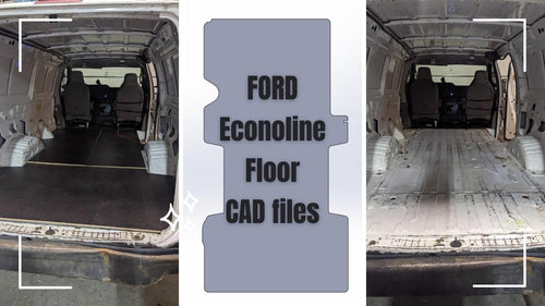 Ford Econoline floor dxf file