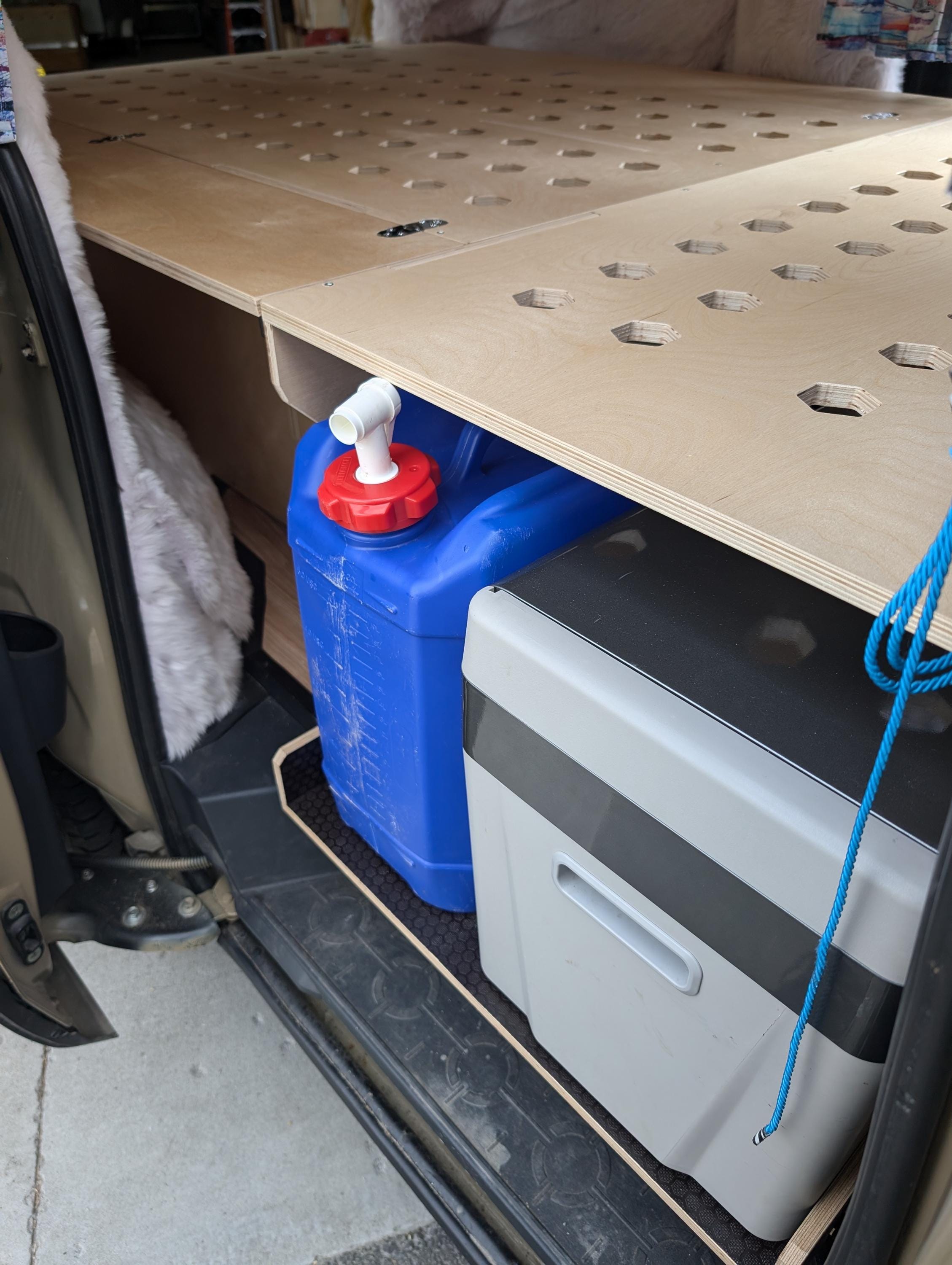 Mitsubishi Delica D5 / L400 Camping Conversion Kit - Flat Pack Sleep & Storage System