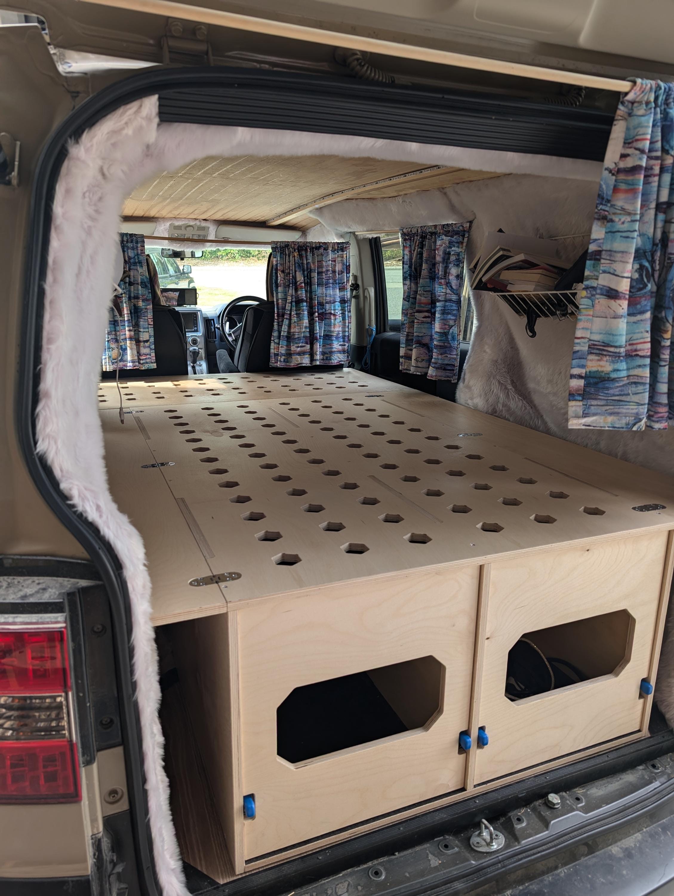 Mitsubishi Delica D5 / L400 Camping Conversion Kit - Flat Pack Sleep & Storage System