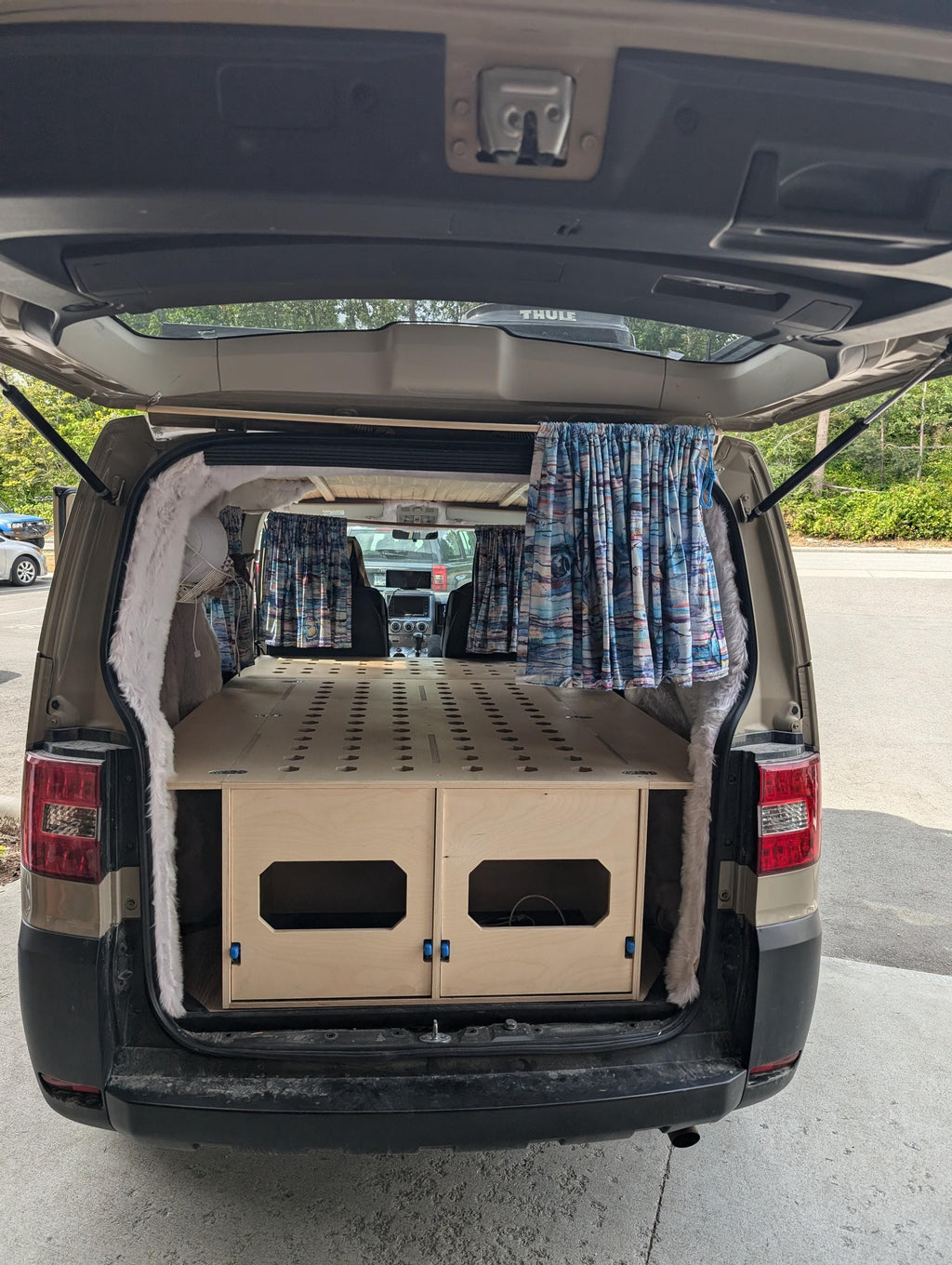 Mitsubishi Delica D5 / L400 Camping Conversion Kit - Flat Pack Sleep & Storage System