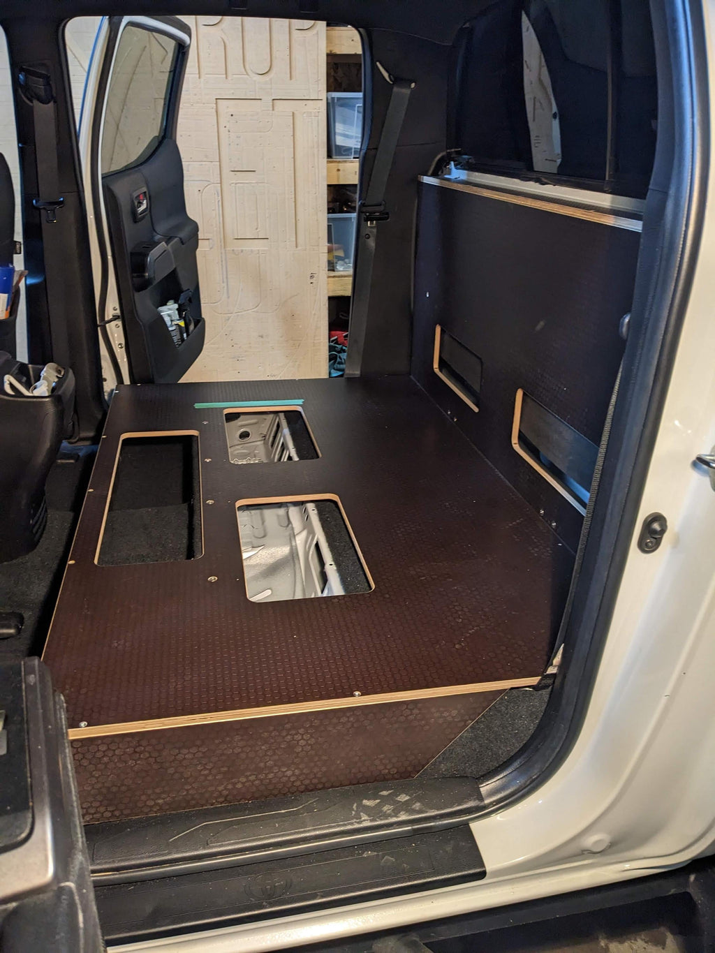 Toyota Tacoma Rear Seat Delete Storage Platform