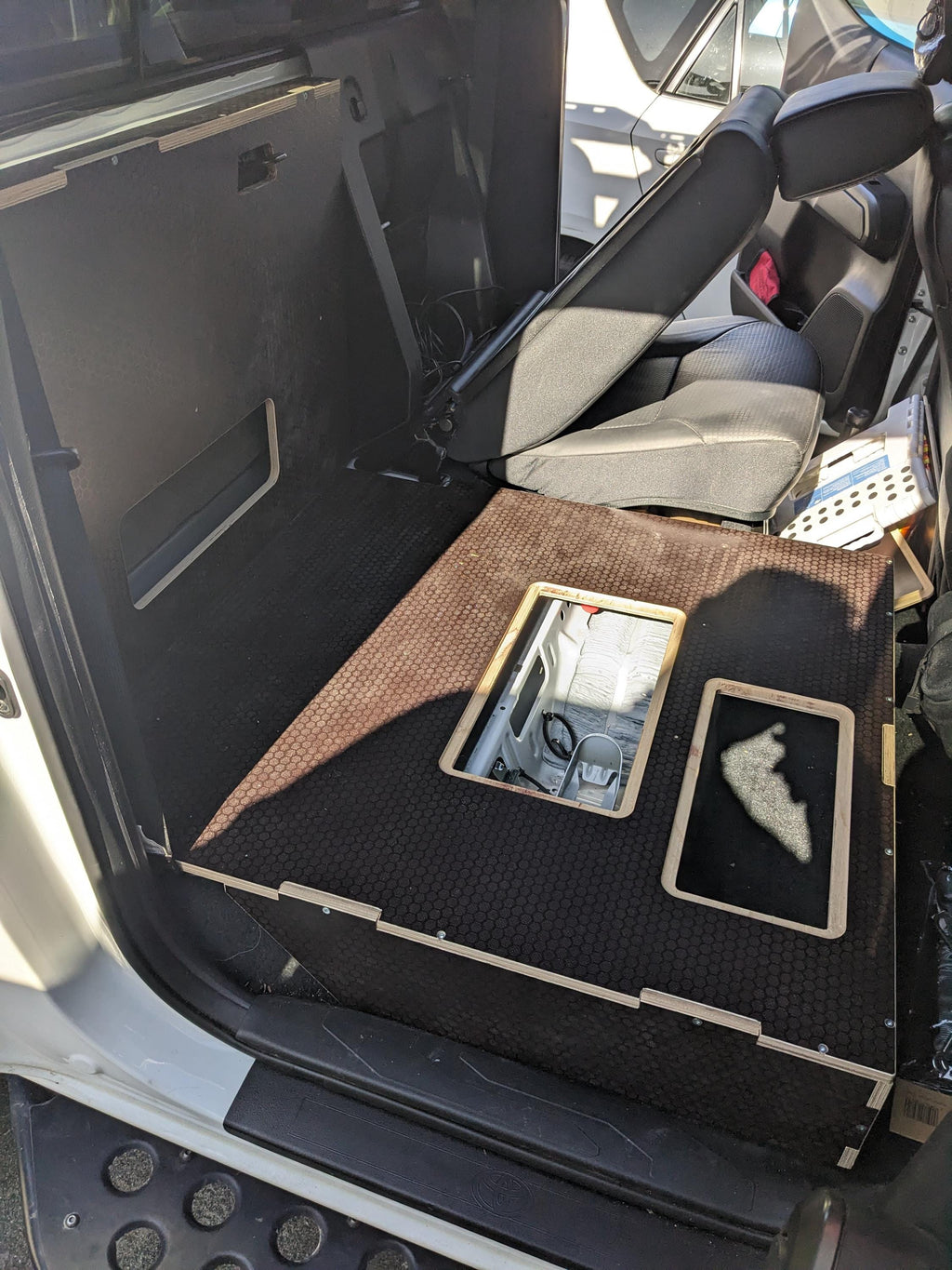 Toyota Tacoma Rear Seat Delete Storage Platform