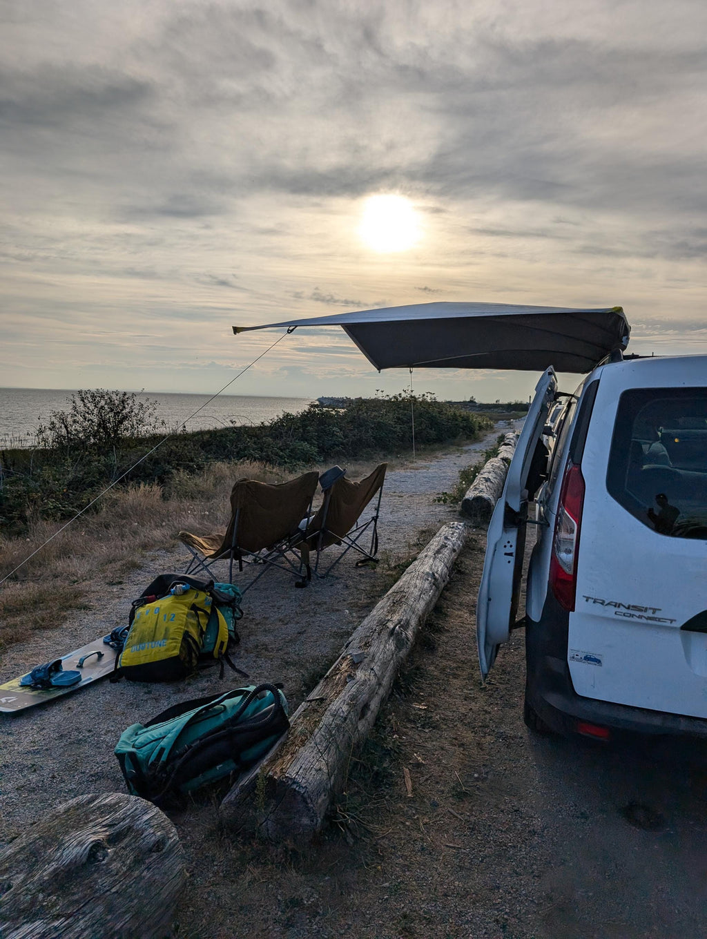 Compact Awning for SUV, Jeep, Truck, Teardrop or Boler Trailer by Shadyboy
