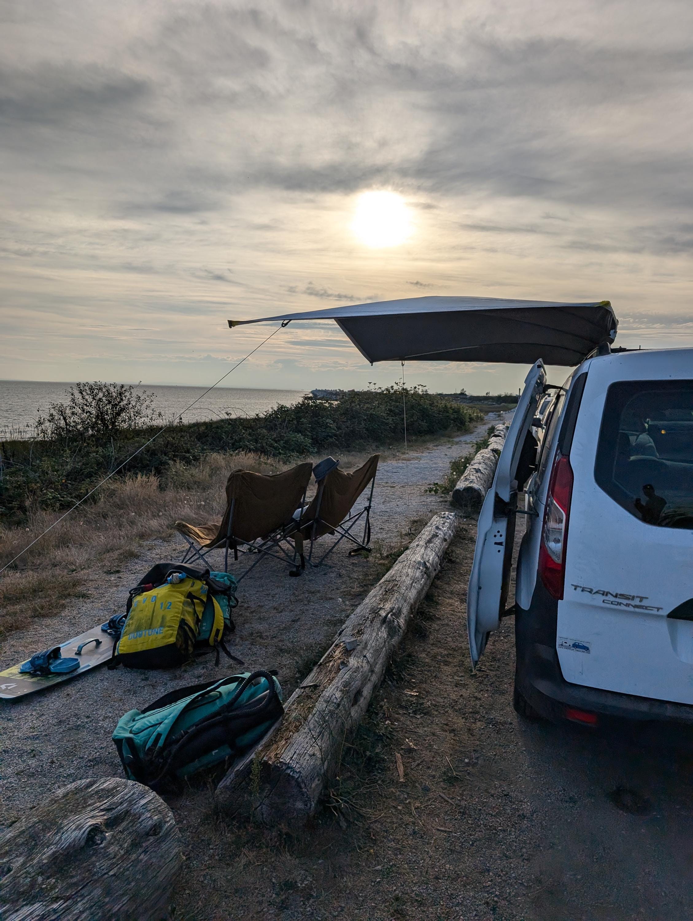 Compact Awning for SUV, Jeep, Truck, Teardrop or Boler Trailer by Shadyboy