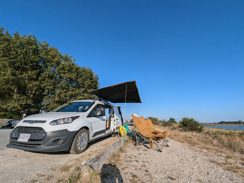 Compact Awning for SUV, Jeep, Truck, Teardrop or Boler Trailer by Shadyboy