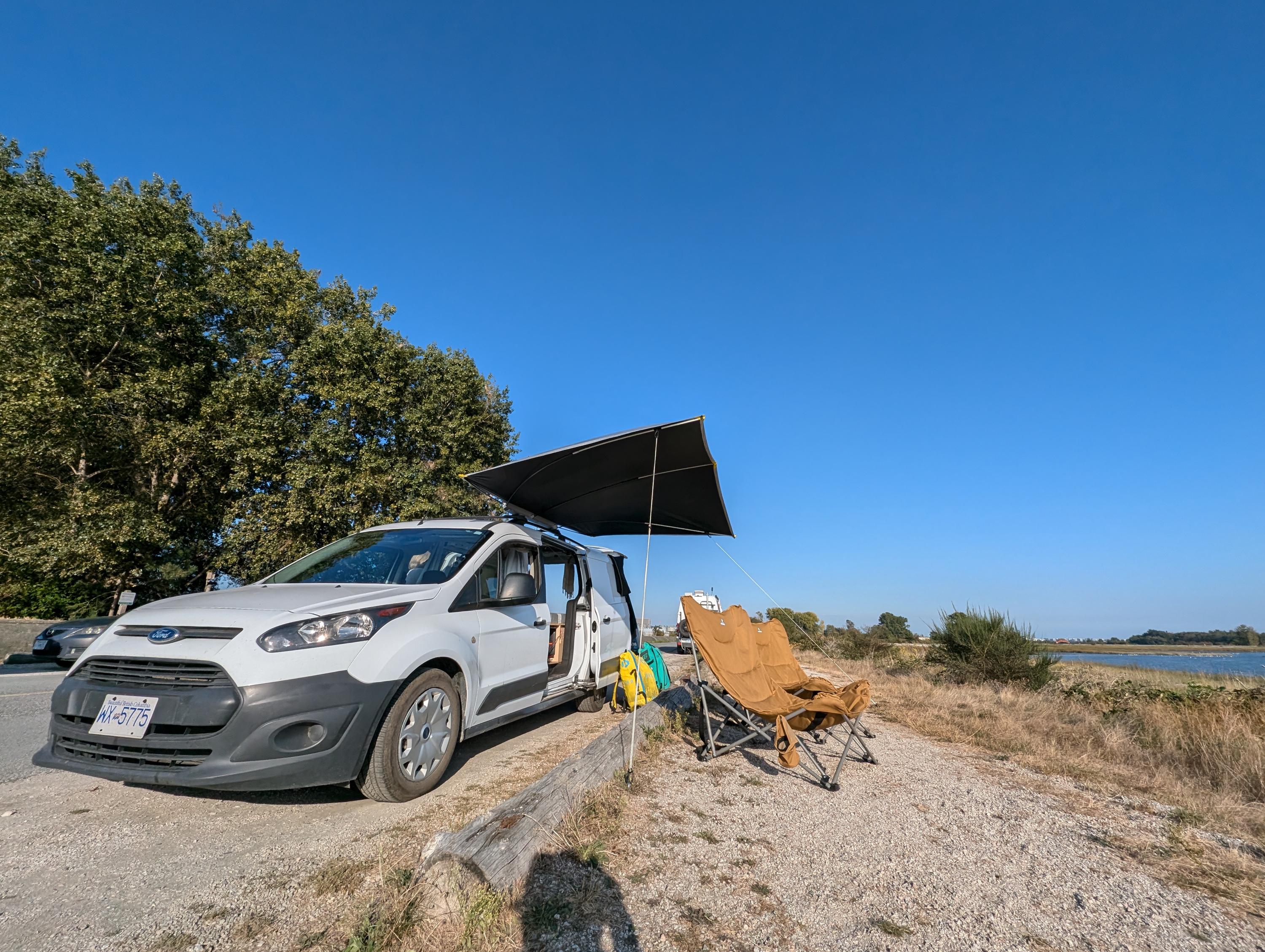 Compact Awning for SUV, Jeep, Truck, Teardrop or Boler Trailer by Shadyboy