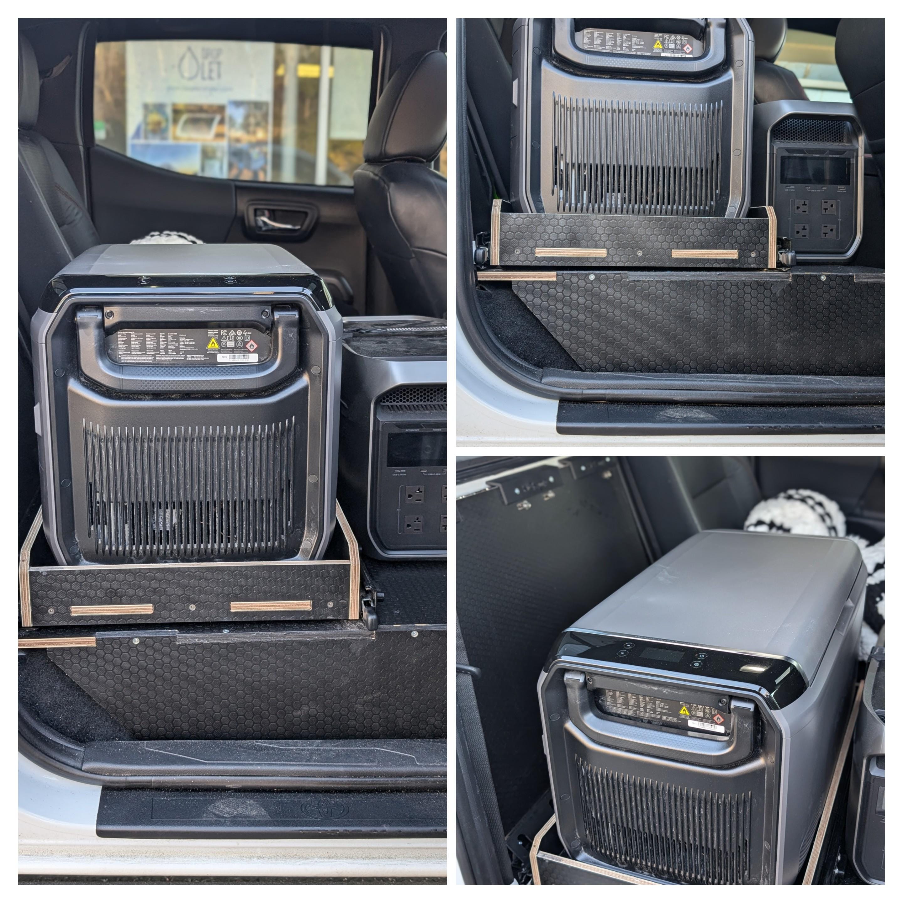 Toyota Tacoma Rear Seat Delete Storage Platform